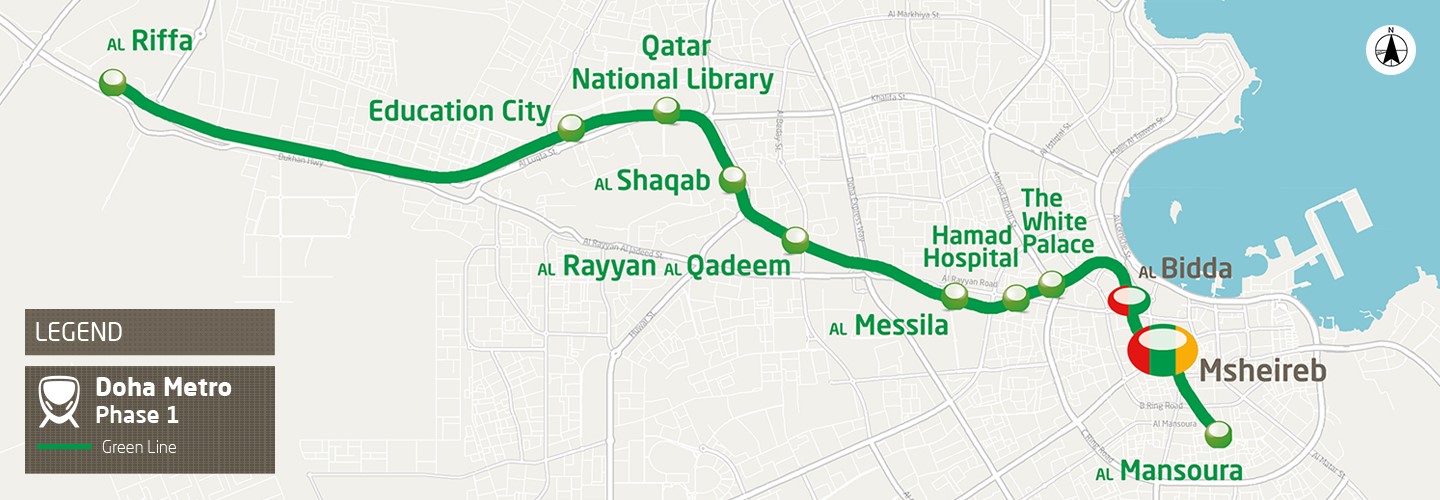 Doha Metro - Greenline Underground project