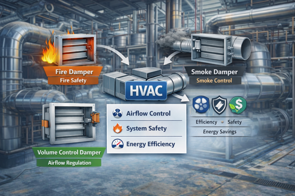 Guide to HVAC Dampers: Types, Uses & Performance Standards
