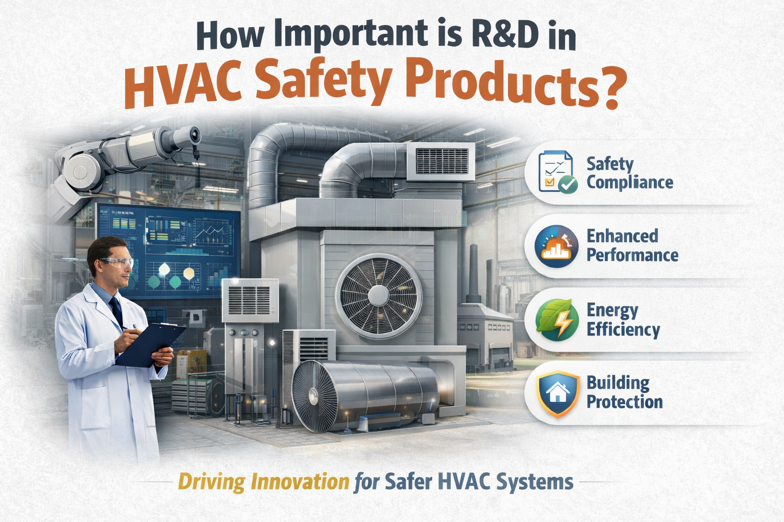 How Important is R&D in HVAC Safety Products