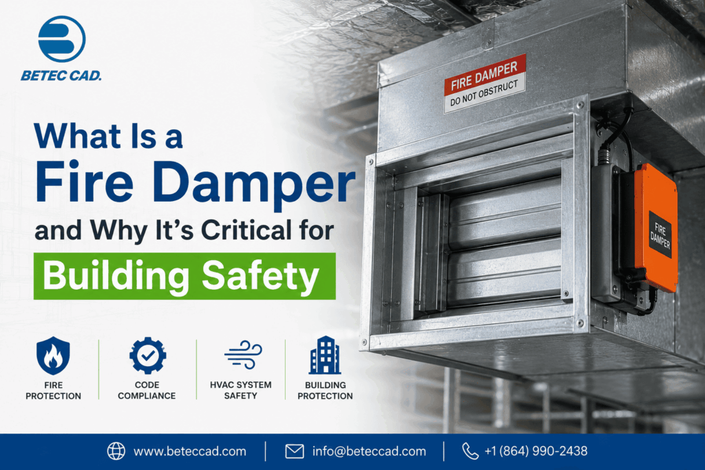 What Is a Fire Damper and Why It’s Critical for Building Safety