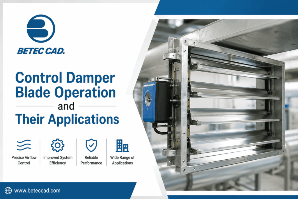 Control Damper Blade Operation and Their Applications