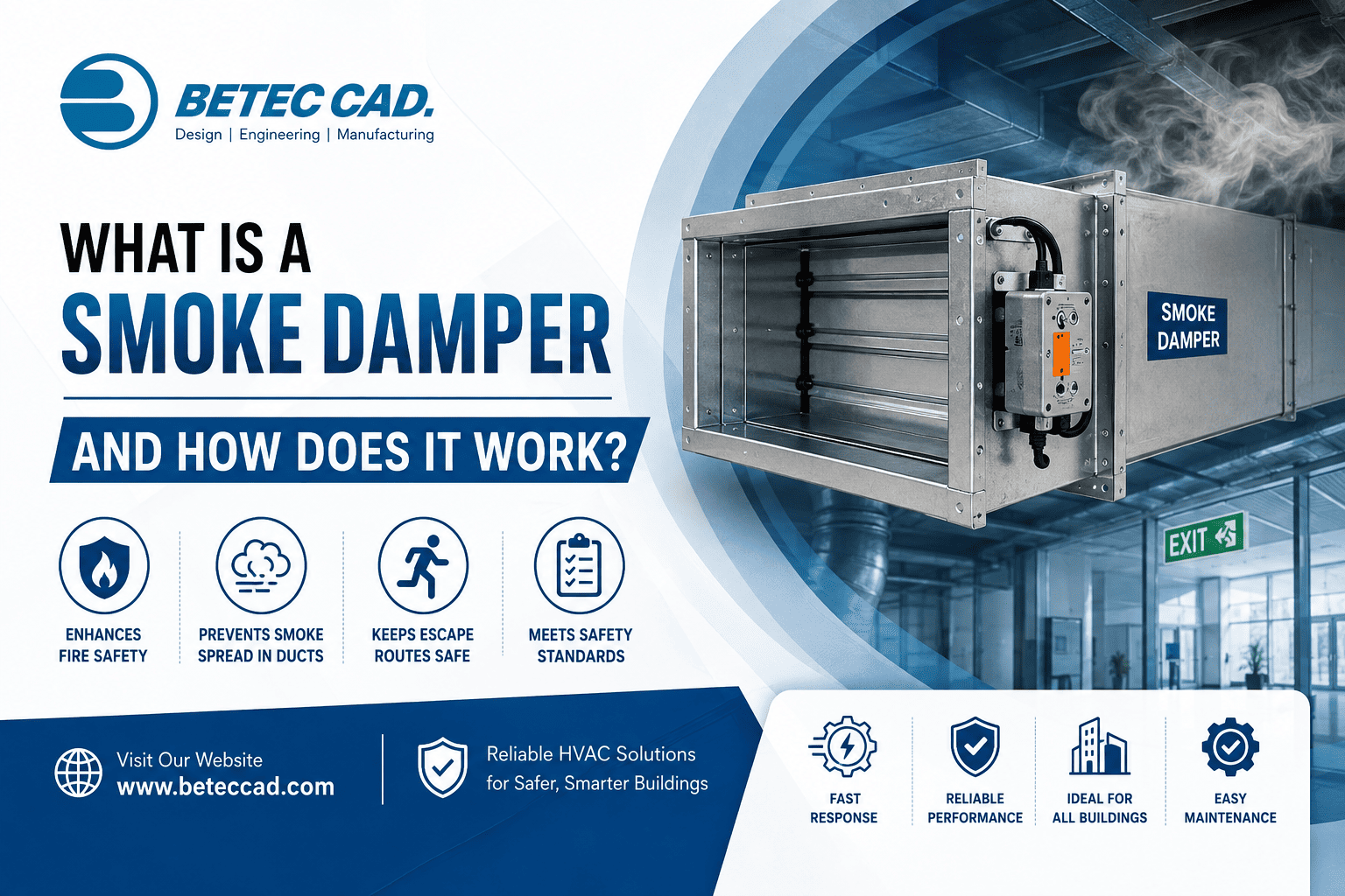 What Is a Smoke Damper and How Does It Work?