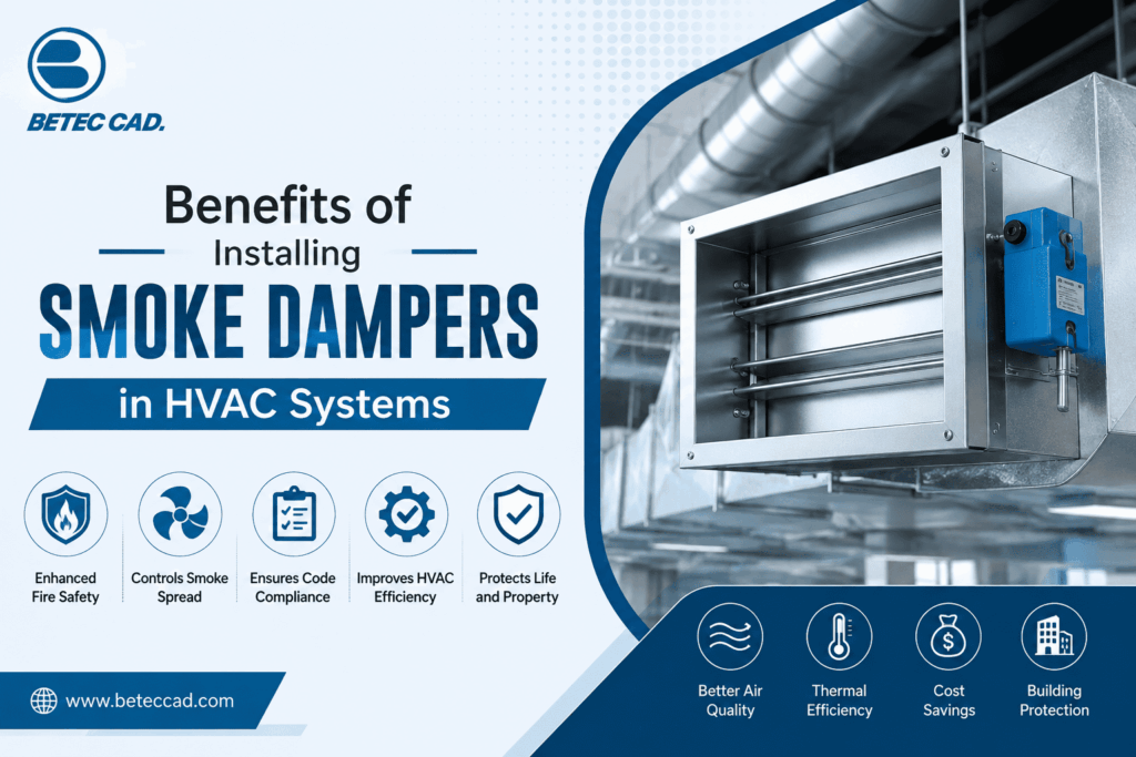 Benefits of Installing Smoke Dampers in HVAC Systems