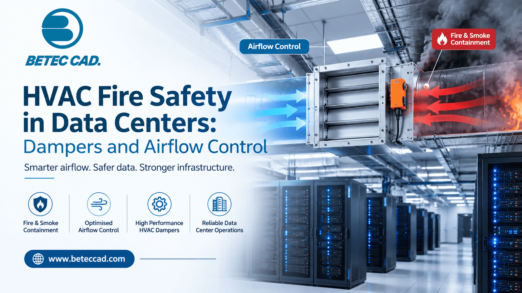 HVAC Fire Safety in Data Centers: Dampers and Airflow Control